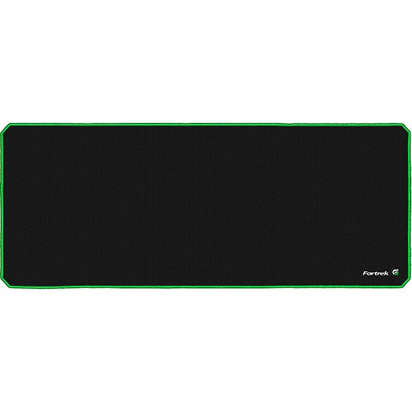 Mousepad Gamer Fortrek 80 x 30cm Speed Borda Costurada Verde - MPG103