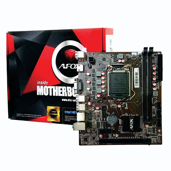 Placa Mãe 1155 DDR3 H61