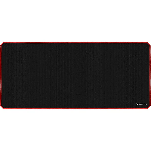Mousepad Gamer Fortrek 90 x 40cm Speed Borda Costurada Vermelha - MPG104
