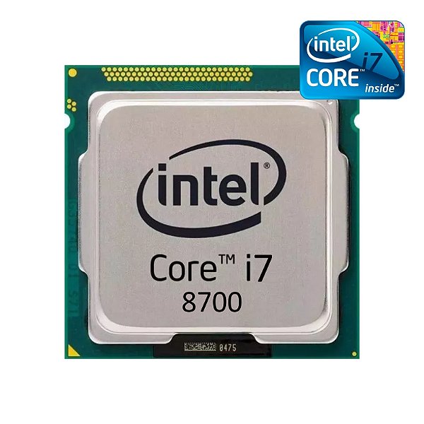 Processador Intel 8º Geração Core i7-8700 3.2GHz (UHD 630) LGA 1151 6-Cores 12-Threads - OEM