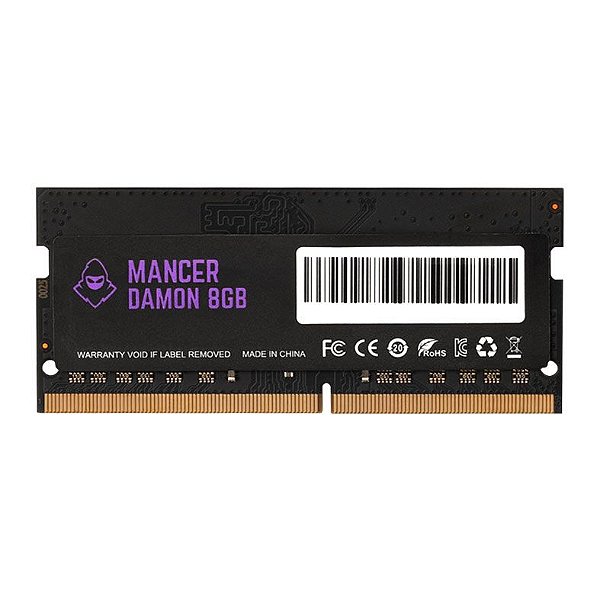 Memória para Notebook DDR4 8GB 3200Mhz Mancer Damon - MCR-DMN3200-8GB