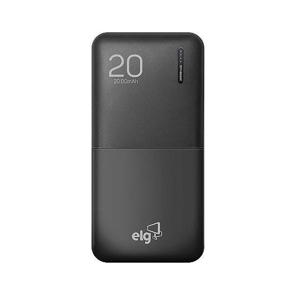 Carregador Portátil 20.000Mah USB ELG - PB200BK