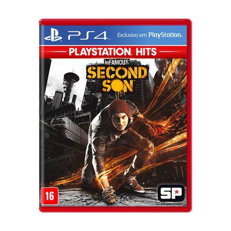 Jogo inFAMOUS: Second Son Playstation Hits PS4 Mídia Física