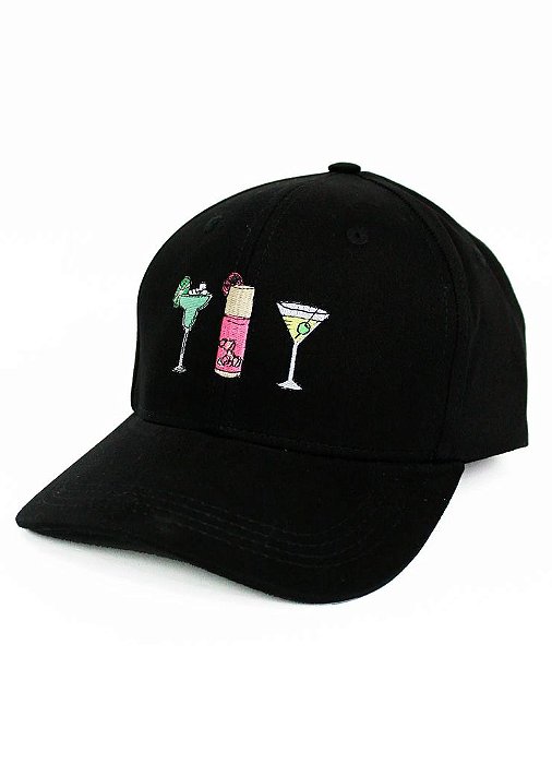 Boné Drinks Preto