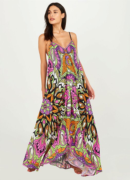 Vestido Vintage Scarf