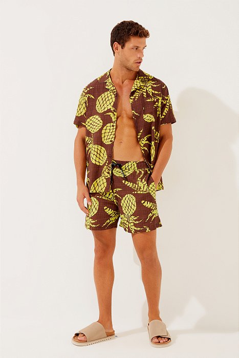 Short Curto Abacaxi