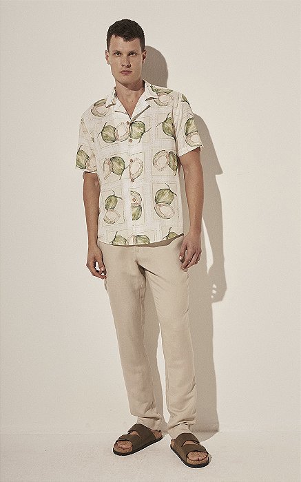 Camisa Manga Curta Cocos
