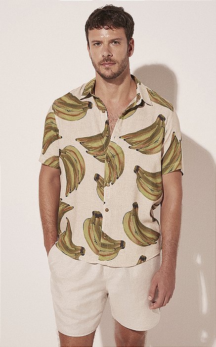 Camisa Manga Curta Bananas
