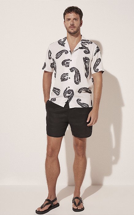 Camisa Manga Curta Cashmere