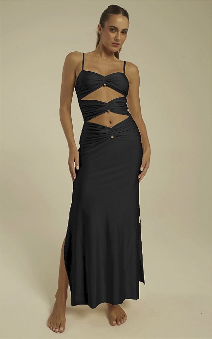 Vestido Turim Preto