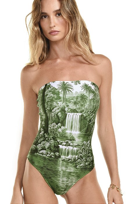Maiô Aysha Toile Safari