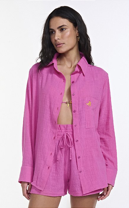 Camisa Sabrina Rosa