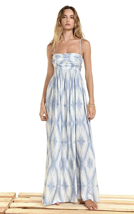 Vestido Wapi Tie Dye Sky