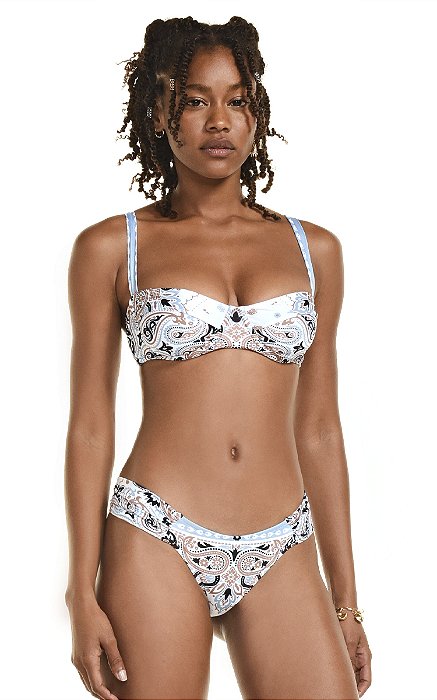 Biquíni Meia Taça Nina Bandana Daisy