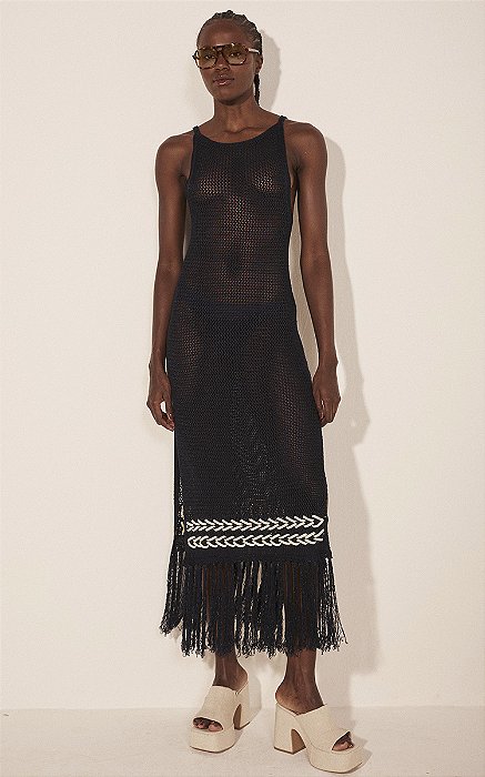 Vestido Midi Arraia Marinho