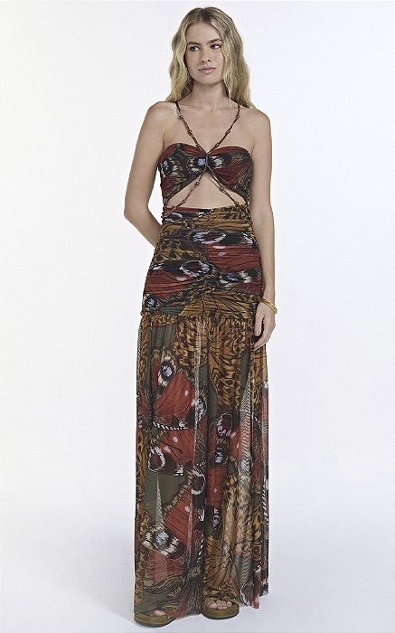 Vestido Azas Borboletas
