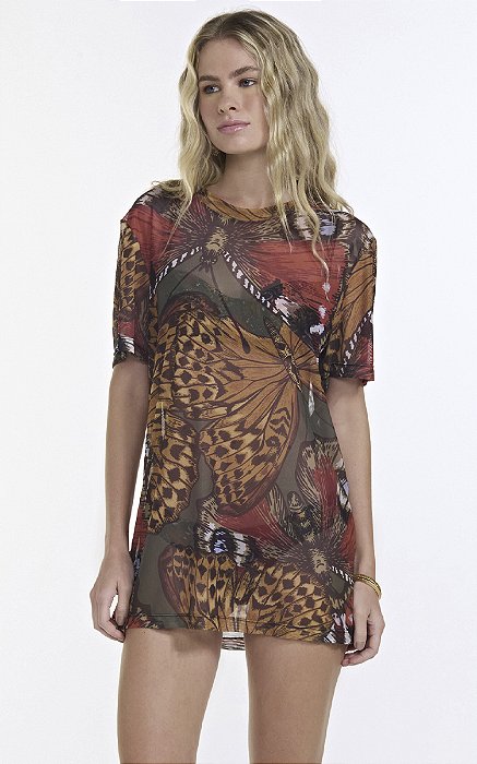 Camiseta Alicia Borboletas