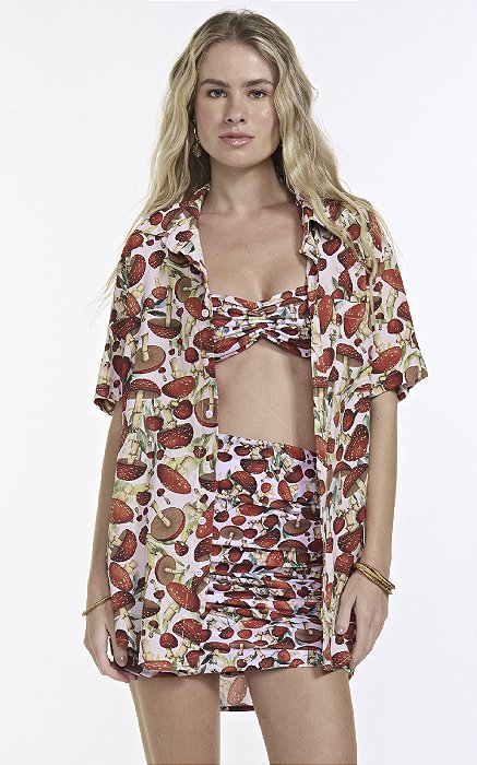 Camisa Edu Magic Mushrooms