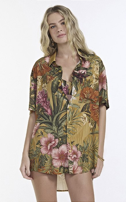 Camisa Edu Tropical Vintage