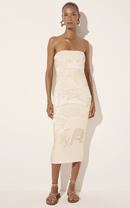 Vestido Midi Água Viva