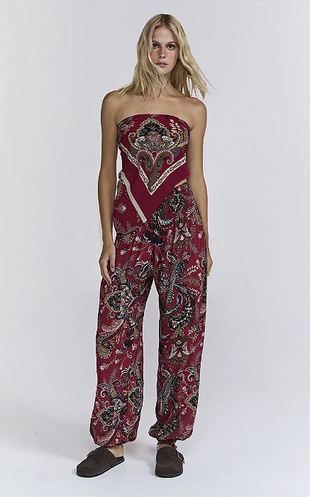 Calça Lenir Cashmere Red