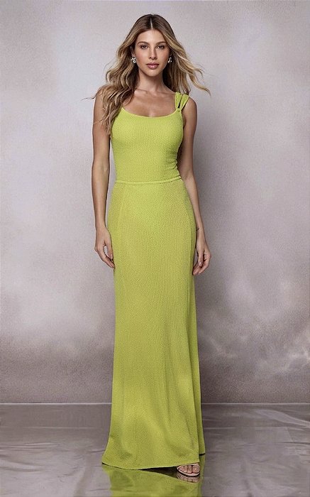 Saia Longa Sereia Avocado