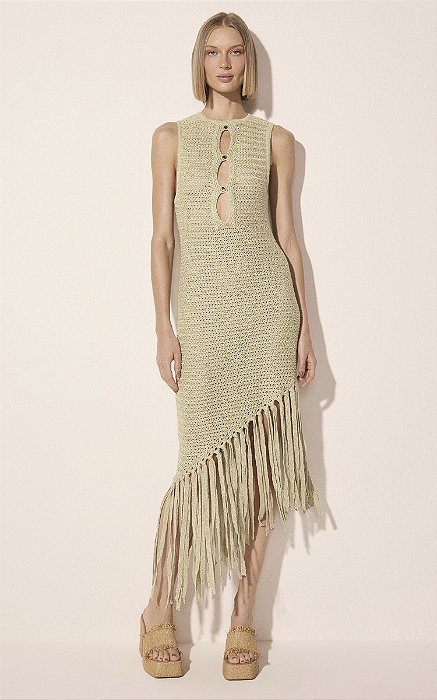 Vestido Midi Sirena Verde