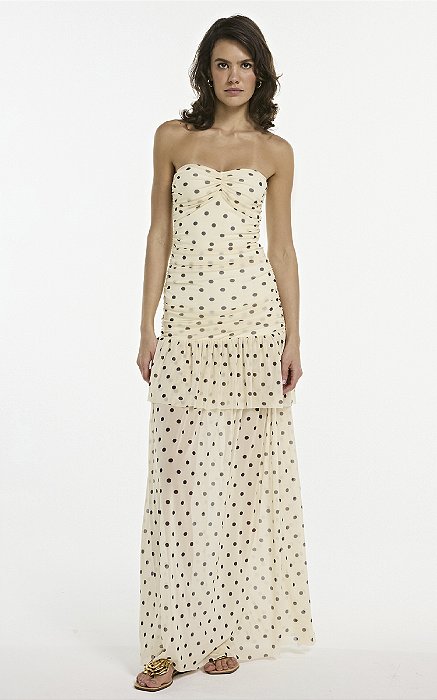 Vestido Verano Poá Off