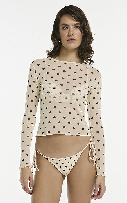 Blusa Elisa Poá Off
