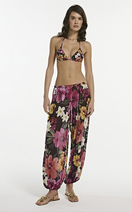 Calça Gardênia Floral Art