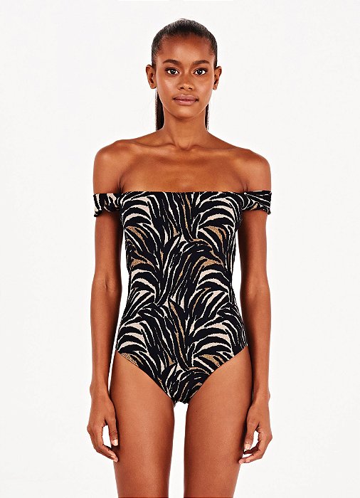 Maiô Luana Jimbo Jacquard