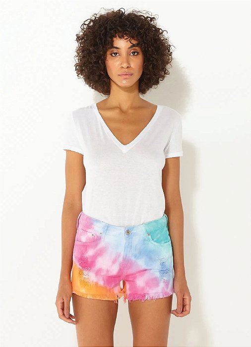 Shorts Jeans Rainbow