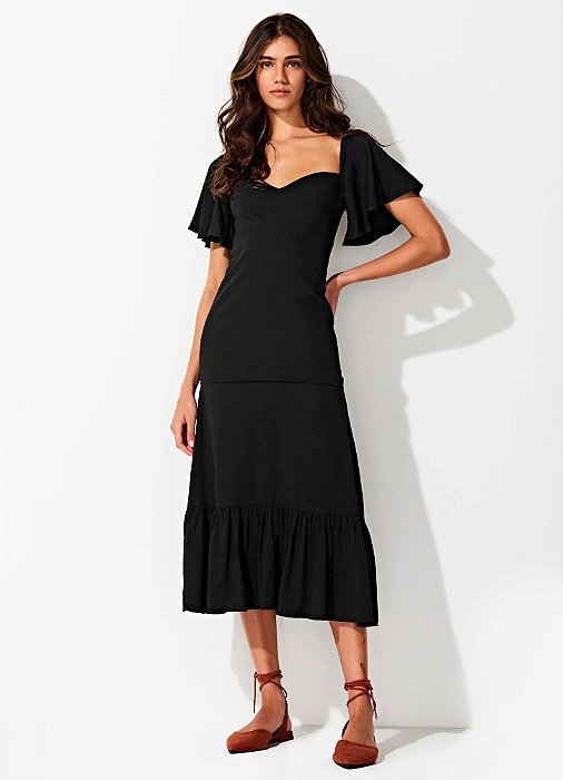 Vestido Lua Preto