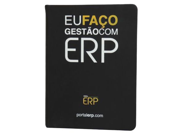 Moleskine "Eu Faço Gestão Com ERP"