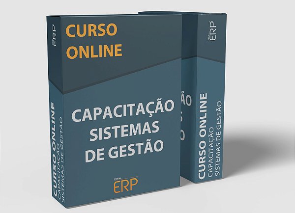 Curso online "Capacitação Sistemas de Gestão ERP"