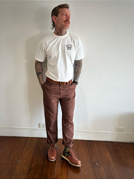 Calça Chino Brown