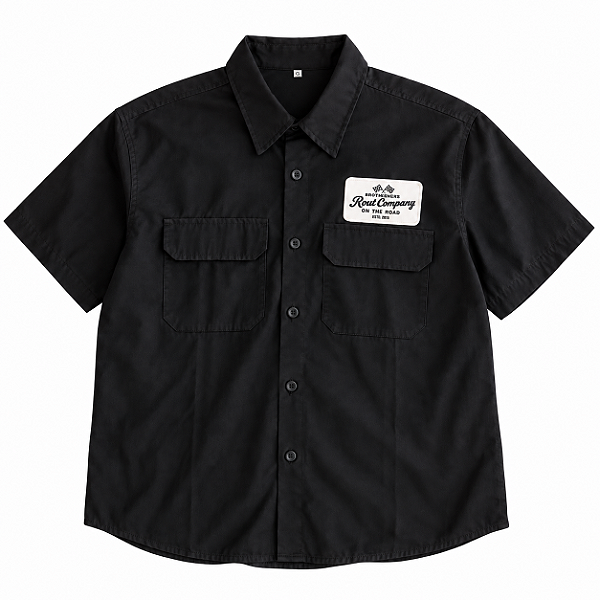 Rout Work Shirt — Black