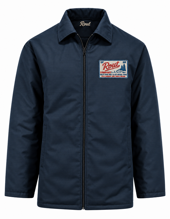 Rout Work Jacket — Navy / Classic Patch