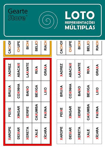 Loto Representações Múltiplas