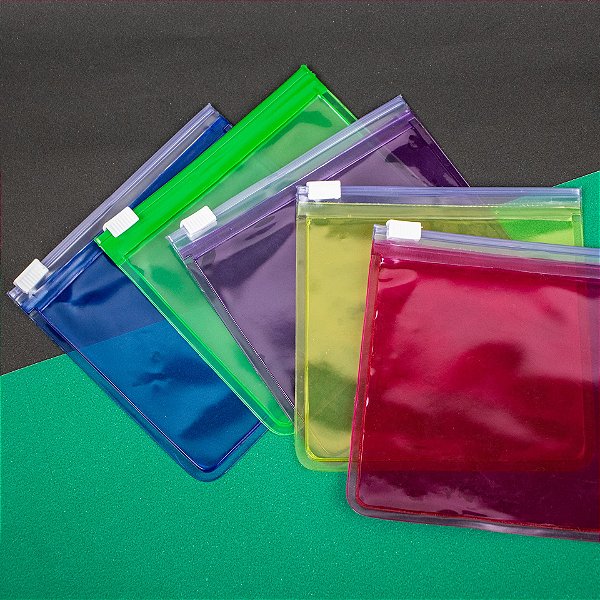 Embalagens Zip Zap Translúcidas (caixa 500 unidades)