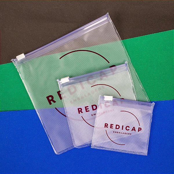 Embalagens Zip Zap Opacas com Serigrafia (caixa 500 unidades)