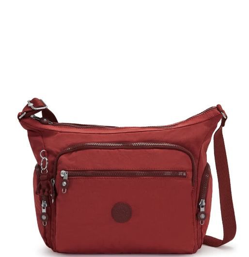 BOLSA KIPLING GABBIE DUSTY CARMINE