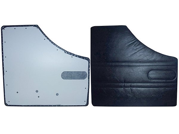 Par Forro Porta Com Bolsa Cabine Mercedes CABINE 344-FAROL REDONDO-1113-ANTIGO (3447270071)