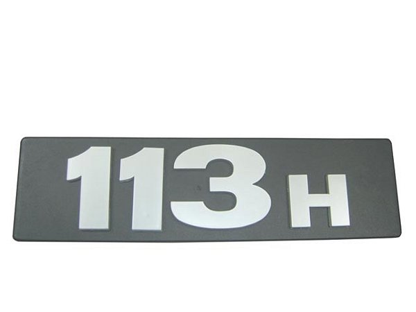 Emblema Letreiro '113H' Para Sca 113H (384112)