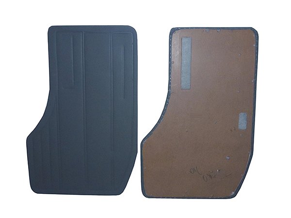 Conjunto Forro Porta Vinil LD ou LE Cinza (Par) Volks 7110/7120/7100/8120/8150 (T00867016B)