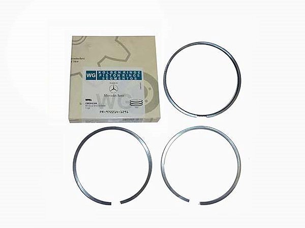 Jogo Anel Motor Gc6877Std Original 1 Cilin Mercedes OM364/OM366 (3660303117)