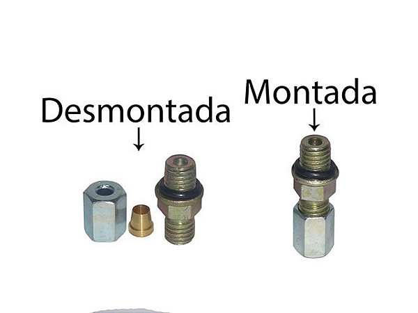 KIT Conector Macho C/Oring Tubo 6 M10X1,50 Para Sca 112/113/TODOS (812863)