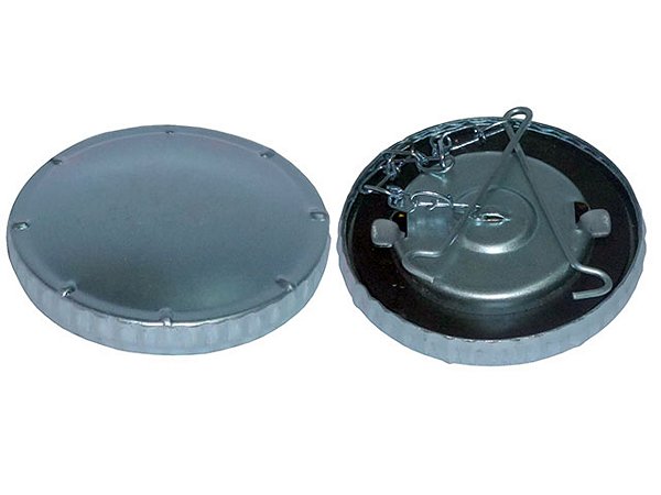 Tampa Tanque Diesel-S/ Chave/C/ Corrente Mercedes OM366/1616/18/30/1214/CARGO814/15/BOCAL (3864707205)