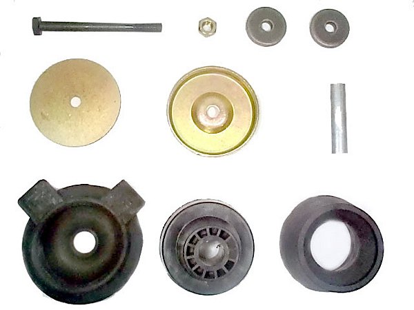 Coxim Cabine Hpn Completo Mercedes TODOS HPN(BICUDOS) 1618/712C-ELETRON./71 (6673100097)