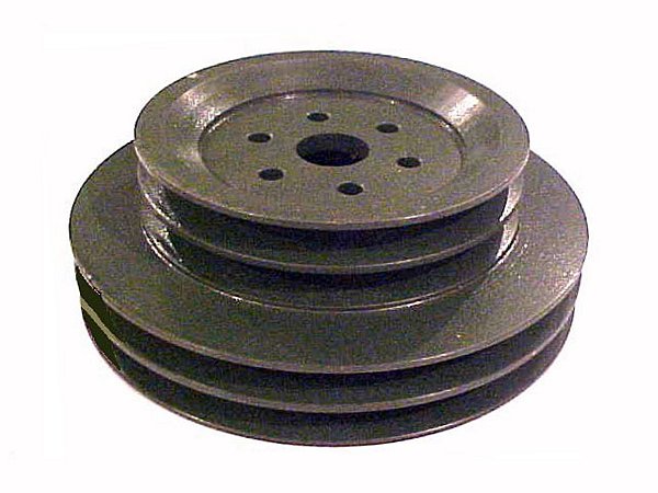 Polia Bomba D Agua Ferro 4 Canal.Furo-28 Mercedes OM 366-1620-CAM.INTERC. (3762001105)